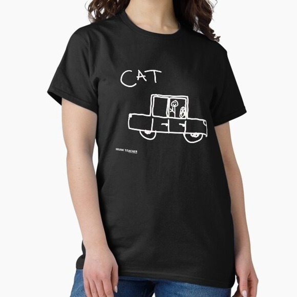 Tops - Car Seat Headrest Monochrome Art Print Shirt